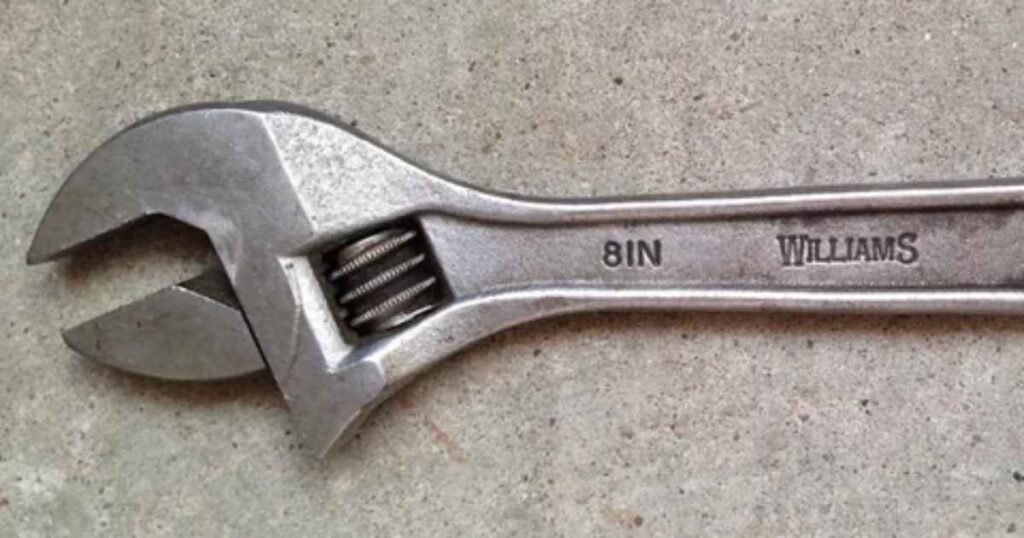 8-Inch Adjustable Wrench