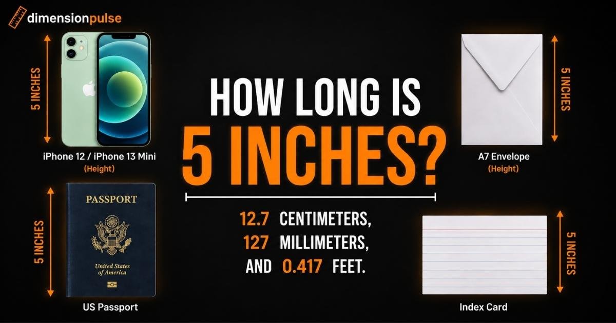 How Long Is 5 Inches