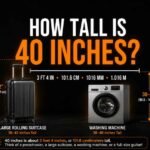 How Tall is 40 Inches
