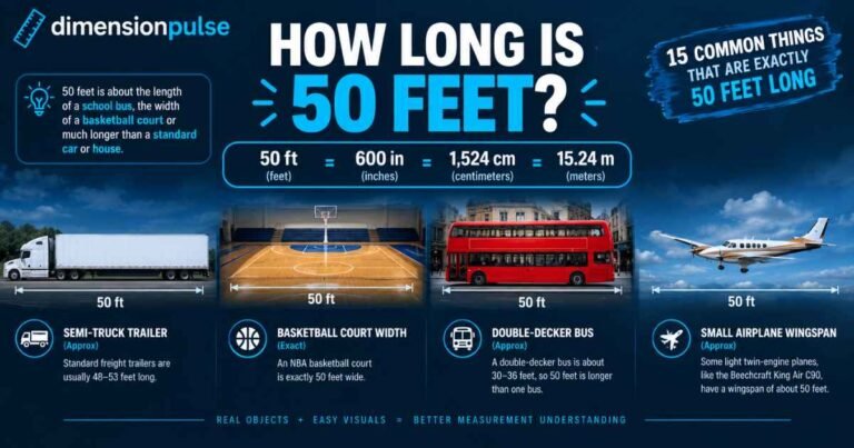 How Long Is 50 Feet?