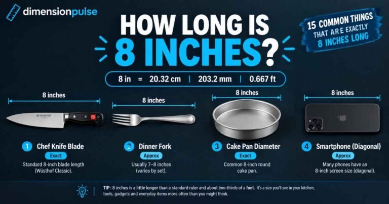 How Long Is 8 Inches